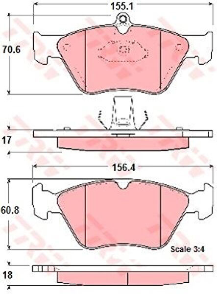 TRW El Freni Kaplamaları