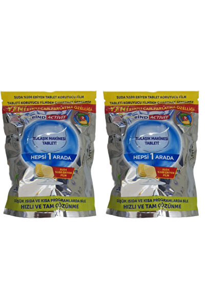 Bind Activit Bulaşık Makinesi Deterjanı