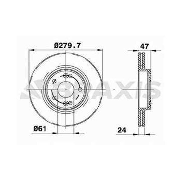 BRAXIS Disk Aynaları