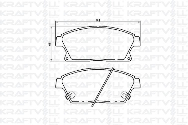 Kraftvoll Fren Balataları