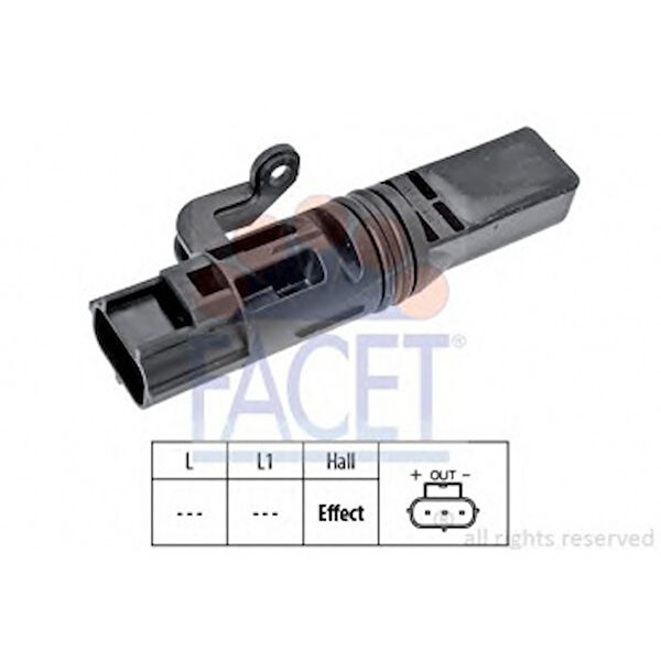 Facet KM Hız Sensörü