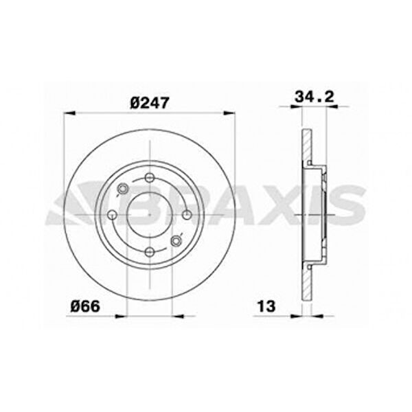 BRAXIS Fren Diskleri