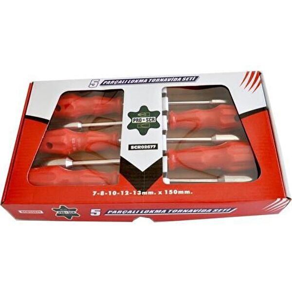 PRO-SCR Tornavida, Tornavida Setleri