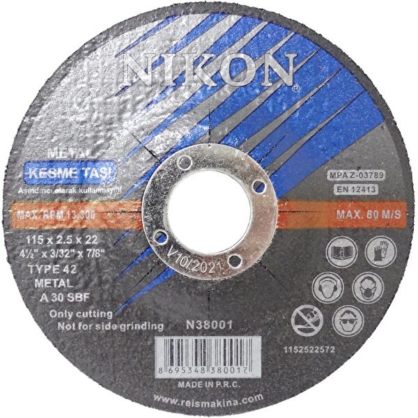 Nikon Kesici Disk