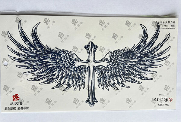 Airbrush Tattoo Geçici Dövme, Şablonları