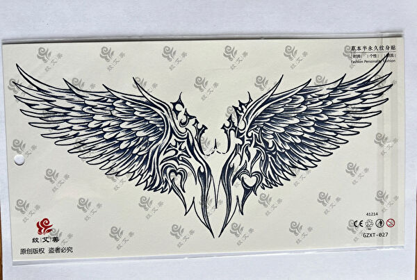 Airbrush Tattoo Geçici Dövme, Şablonları