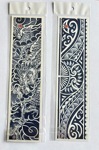 Airbrush Tattoo Geçici Dövme, Şablonları