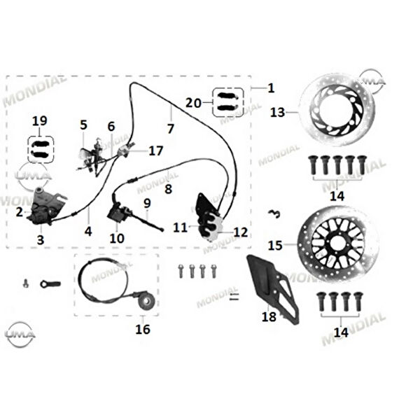 Sevgent Fren Ekipmanları