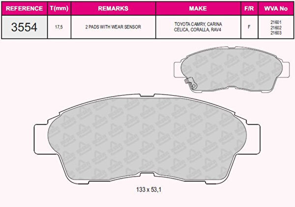 GRAP Fren Balataları