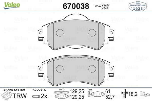 Valeo Fren Balataları