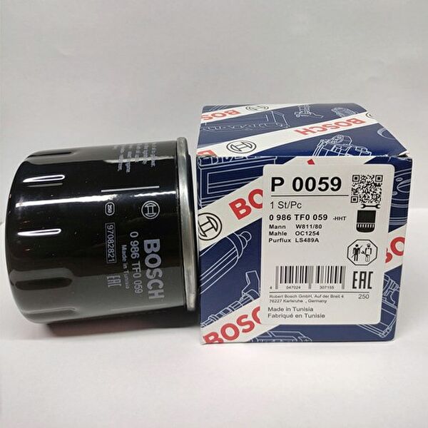 Bosch Yağ Filtreleri