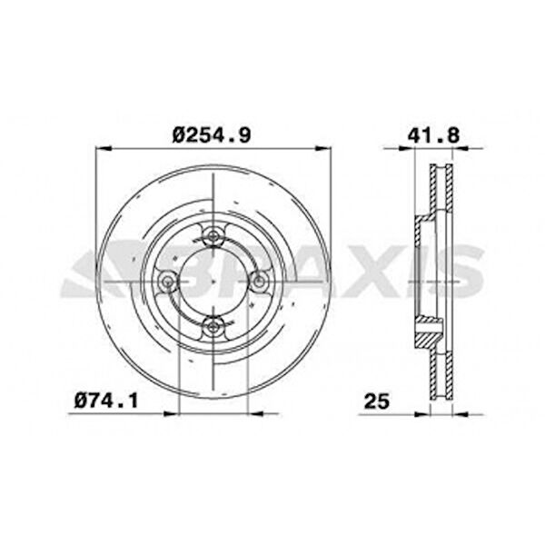 BRAXIS Fren Diskleri