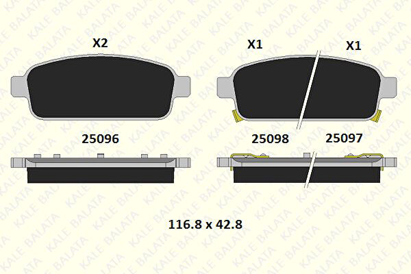 KALE Fren Balataları