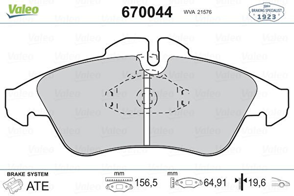 Valeo Fren Balataları