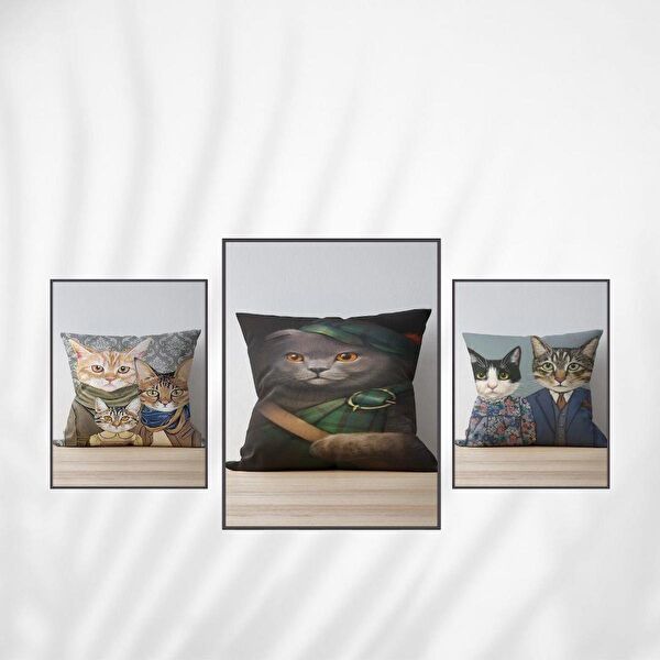 Homeilla Dekoratif Yastık, Kırlent, Kılıf