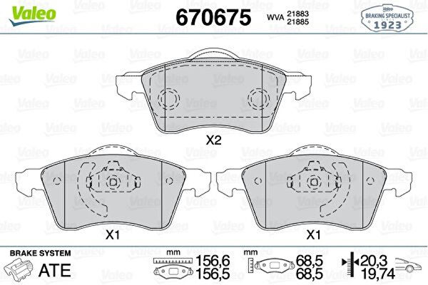 Valeo Fren Balataları
