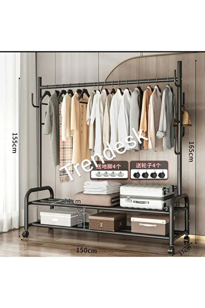 TRENDESK Ayaklı Askılık