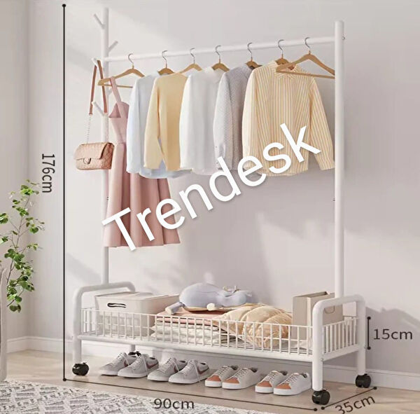 TRENDESK Ayaklı Askılık
