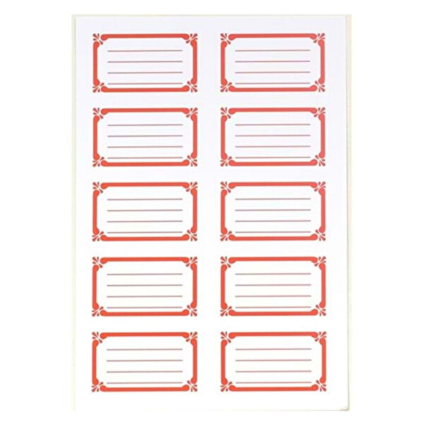 Gıpta Etiket, Sticker