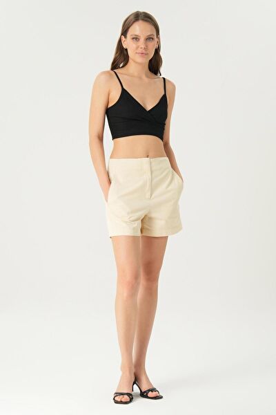 Cross Jeans Kadın Şort, Bermuda, Kapri