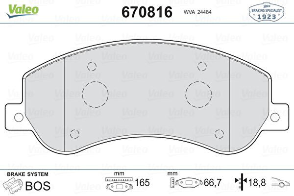 Valeo Fren Balataları