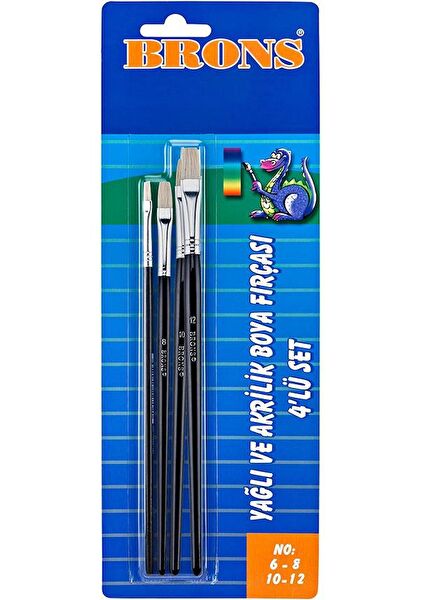 Brons Fırça, Resim Kalemleri