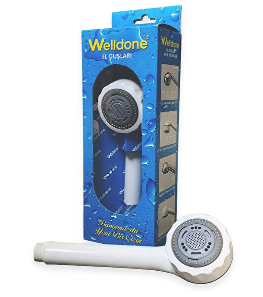 Welldone Duş Başlığı, Spirali, Seti