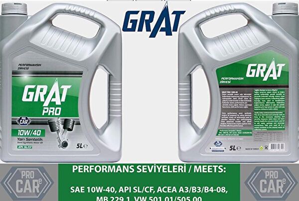 Grat Motor Temizleyici ve Bakım Ürünleri