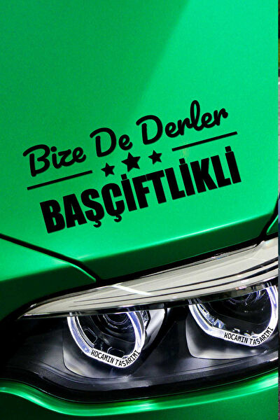 Kocamın Tasarımı Arma Sticker