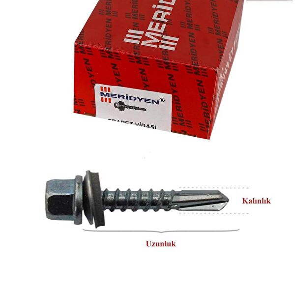 Meridyen Vida, Çivi, Somun, Dübel