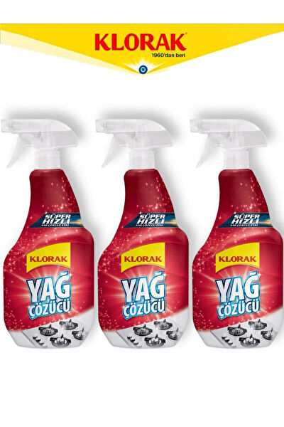 KLORAK Yağ, Kireç, Pas Çözücüler