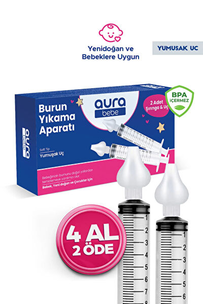 AuraBebe Burun Aspiratörü