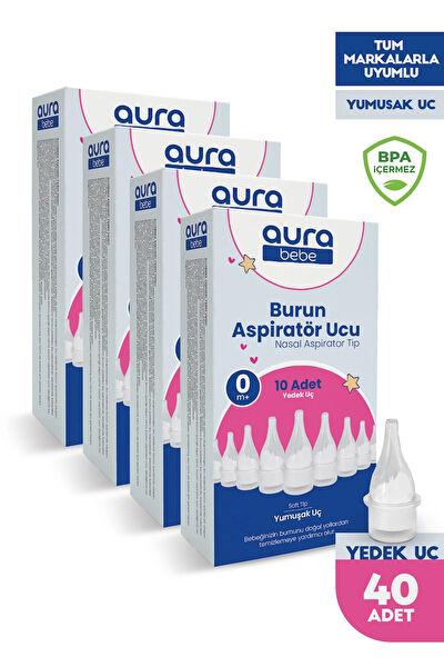 AuraBebe Burun Aspiratörü