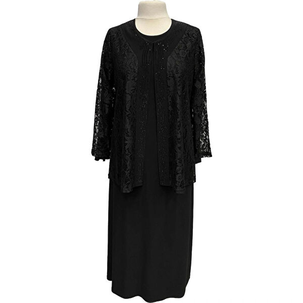 Hesna Büyük Beden Abiye Elbise