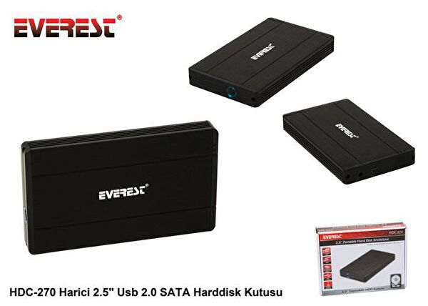 Everest SSD, HDD Kutusu