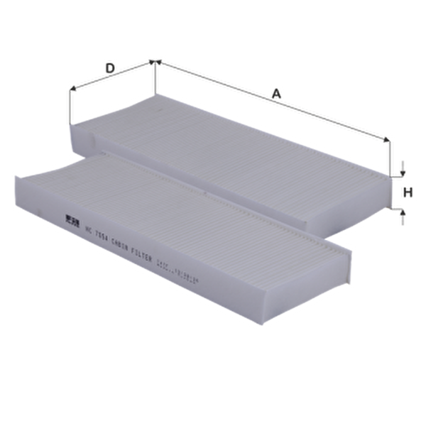 Parça Yuvası Polen Filtreleri