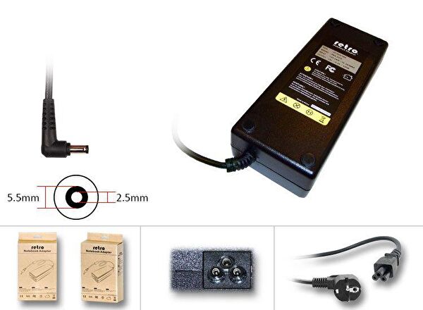 Retro Notebook Adaptör, Şarj Cihazı