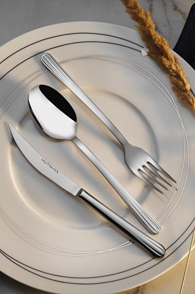 Kütahya Porselen Çeyiz Çatal, Kaşık, Bıçak Takımı