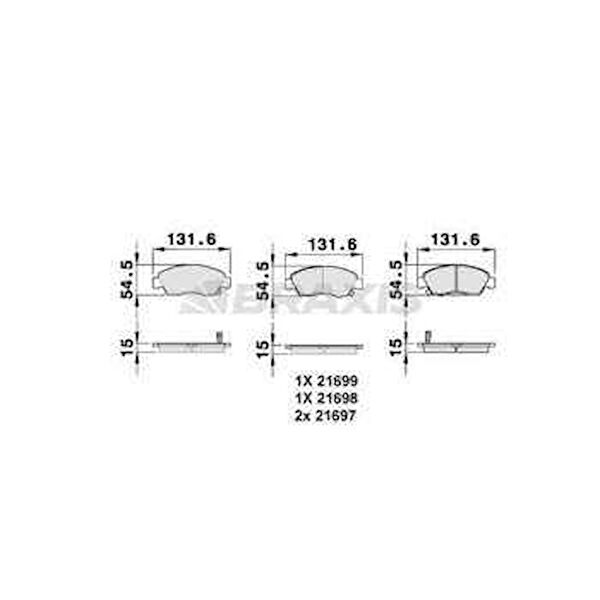 BRAXIS Fren Balataları