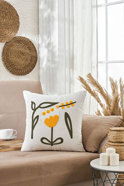 Mira Home Dekoratif Yastık, Kırlent, Kılıf