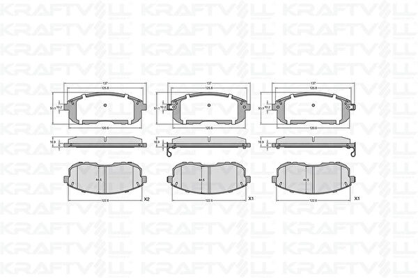 Kraftvoll Fren Balataları