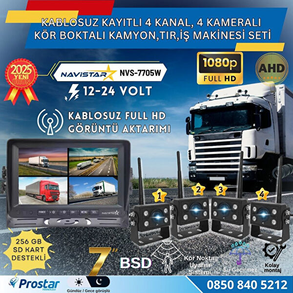 Navistar Araç İçi Kameralar