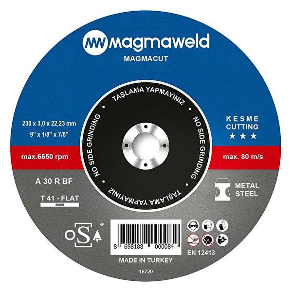 Magmaweld Kesici Disk