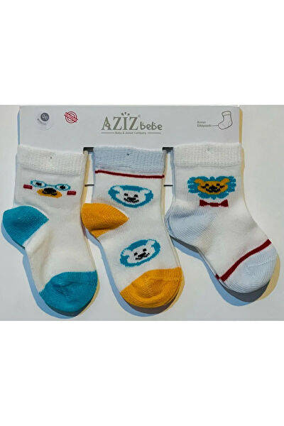 Aziz Bebe Erkek Çocuk Çorap