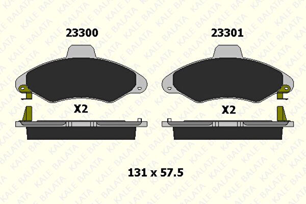 KALE Fren Balataları