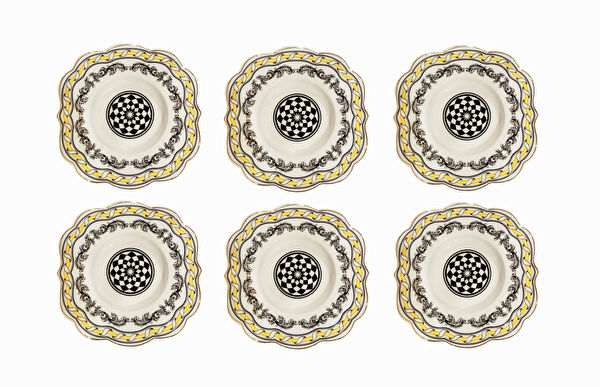 Lucky Art Çay Bardağı, Tabağı, Takımı