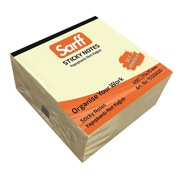 Sarff Post-it, Not Kağıdı