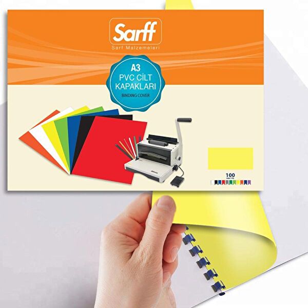 Sarff Cilt Makinesi ve Malzemeleri