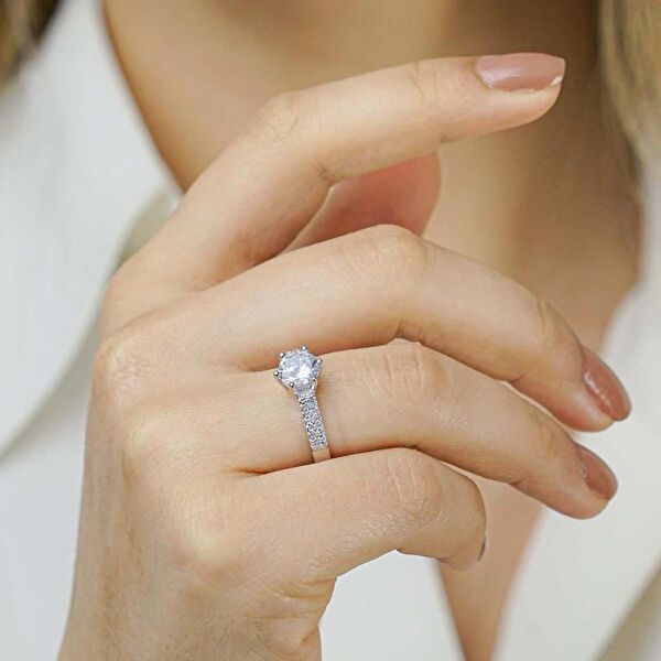 Gümüş Kadın Yüzük