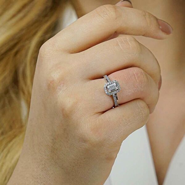 Gümüş Kadın Yüzük